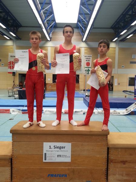 Muslim Hamidov, Luka Knopp, Achmed Hamidov